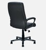 Bold Leatherette Executive Chair In Black Finish