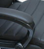 Bold Leatherette Executive Chair In Black Finish