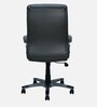 Bold Leatherette Executive Chair In Black Finish