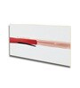 Bold Red and Black Canvas Wall Painting Gold Frame