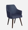 Bolivar Dining Chair In Navy Blue Colour