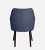 Bolivar Dining Chair In Navy Blue Colour