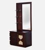 Bolivia Solid Wood Dressing Table in Wenge Finish