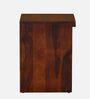 Bolivia Solid Wood Bed Side Table in Wenge Finish with Drawer
