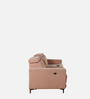 Bologna Fabric 2 Seater Motorized Recliner with Speaker and Charger In Pink Colour