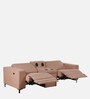 Bologna Fabric 2 Seater Motorized Recliner with Speaker and Charger In Pink Colour