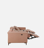 Bologna Fabric 2 Seater Motorized Recliner with Speaker and Charger In Pink Colour
