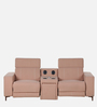 Bologna Fabric 2 Seater Motorized Recliner with Speaker and Charger In Pink Colour