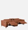 Bologna Fabric 2 Seater Motorized Recliner with Speaker and Charger  In Rust Colour