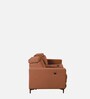 Bologna Fabric 2 Seater Motorized Recliner with Speaker and Charger  In Rust Colour