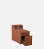 Bologna Fabric 2 Seater Motorized Recliner with Speaker and Charger  In Rust Colour