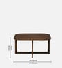 Bolsward Sheesham Wood Nesting Coffee Table Set in Provincial Teak Finish With 4 Stools
