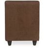 Bolt One Seater Sofa without Armrest in Brown Colour