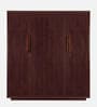 Bolton 4 Door Wardrobe With Drawer And Locker In Brown Finish