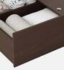 Bolton King Size Bed in Wenge Finish with Box Storage