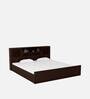 Bolton King Size Bed in Wenge Finish with Box Storage