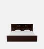Bolton King Size Bed in Wenge Finish with Box Storage