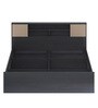 Bolton Plus Queen Size Bed with Box Storage in Wenge Colour