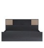 Bolton Plus Queen Size Bed with Box Storage in Wenge Colour