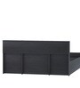 Bolton Plus Queen Size Bed with Box Storage in Wenge Colour