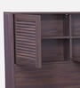 Bolton Queen Size Bed in Walnut Finish with Box Storage