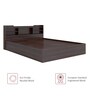 Bolton Queen Size Bed in Dark Maple Finish with Box Storage
