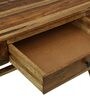 Bolzano Sheesham Wood Study Table In Rustic Teak Finish