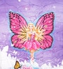 Barbie Fairy Princess Single-Size Cotton Bed Quilt