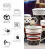 Bone China Tea & Coffee Mug (Set of 4pcs)