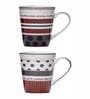 Bone China Tea & Coffee Mug (Set of 4pcs)