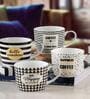 Bone China Tea & Coffee Mug (Set of 4pcs)