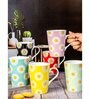Bone China Tea/Coffee Large Mug Set of 6pcs