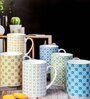Bone China Tea/Coffee Large Mug Set of 6pcs