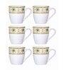 Bone China Tea/Coffee Medium Mug Set of 6pcs