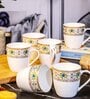 Bone China Tea/Coffee Medium Mug Set of 6pcs