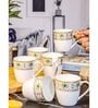 Bone China Tea/Coffee Medium Mug Set of 6pcs
