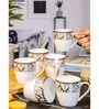 Bone China Tea/Coffee Medium Mug Set of 6pcs