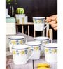 Bone China Tea/Coffee Mug Set of 6pcs