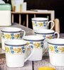 Bone China Tea/Coffee Mug Set of 6pcs