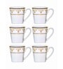Bone China Tea/Coffee Mug Set of 6pcs