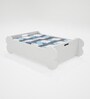 Bone Large Dog Bed in White Colour