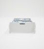 Bone Large Dog Bed in White Colour
