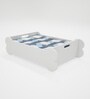Bone Small Dog Bed in White Colour