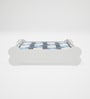 Bone Small Dog Bed in White Colour
