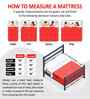 BONE ZONE with REBOTECH Tech 5 Inch Bonded & PU Foam King Size Mattress