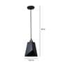 Maira Bonnelycke Black Metal Hanging Light