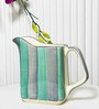Bonnet 600ml Blue & Green Ceramic Water Jug