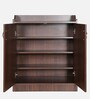 Bonny Shoe Cabinet in Brown Finish