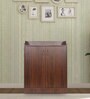 Bonny Shoe Cabinet in Brown Finish