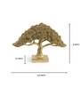 Bonsai Brilliance Brown Resin (Pack Of 2) Showpieces